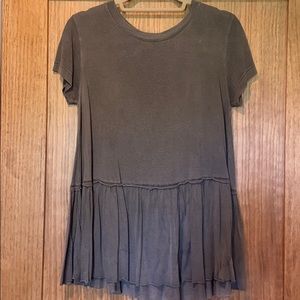 Urban Outfitters peplum tshirt